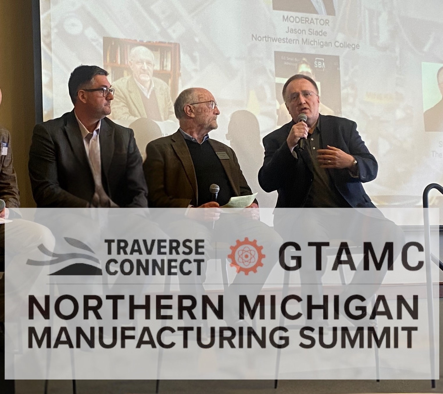 Traverse Connect & GTAMC Present the Northern Michigan Manufacturing Summit. Featuring speakers like Stan Gwizdak from the Kormac Group